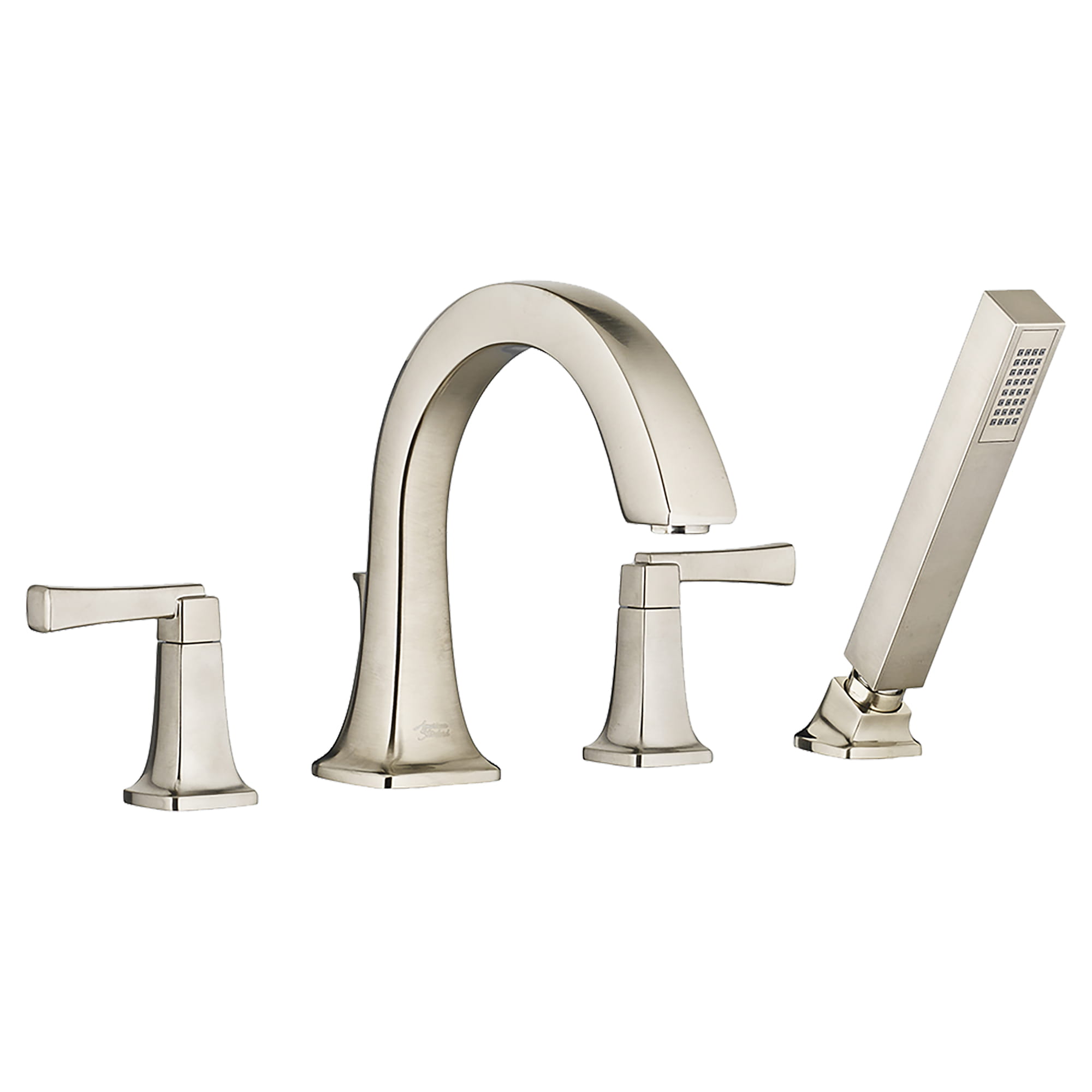 Townsend Bathtub Faucet with Personal Shower for Flash Rough-in Valve with Lever Handles